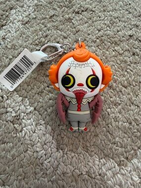Orange Clown Keychain Toy - Kids Toys